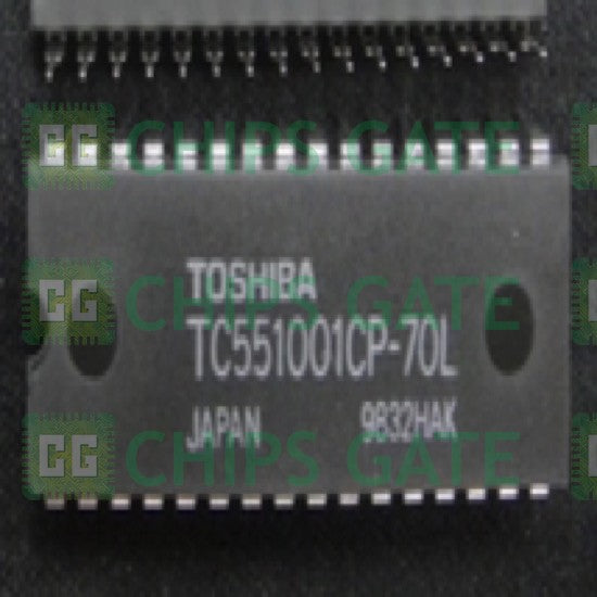 9PCS STATIC RAM IC TOSHIBA DIP-32 TC551001CP-70L TC551001CP