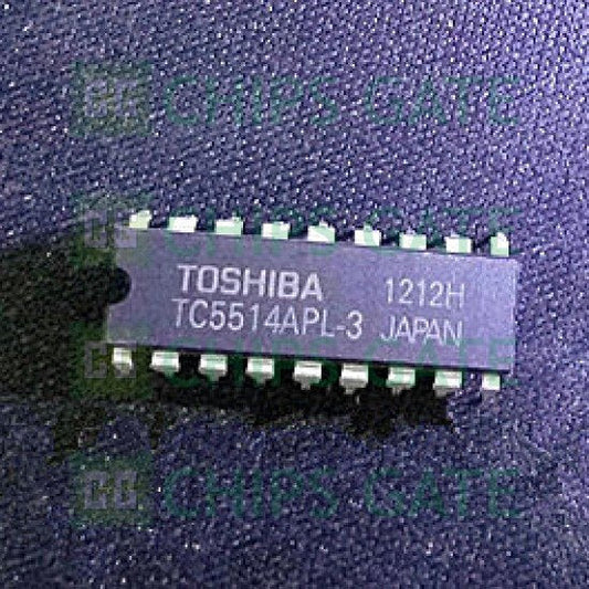 3PCS TC5514APL-3 TOSHIBA Encapsulation DIP-18