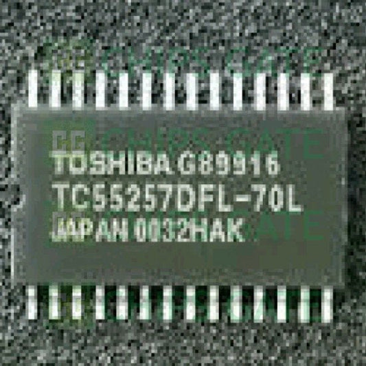 5PCS TC55257DFL-70L TOSHIBA 0230+ SOP-28