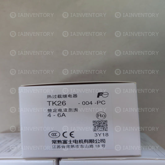 FUJI TK26-004-PC 4-6A replace TK-E02 4-6A Thermal Overload Relay