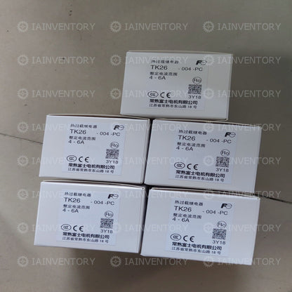 FUJI TK26-004-PC 4-6A replace TK-E02 4-6A Thermal Overload Relay
