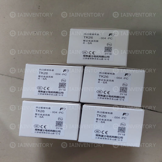 FUJI TK26-004-PC 4-6A replace TK-E02 4-6A Thermal Overload Relay