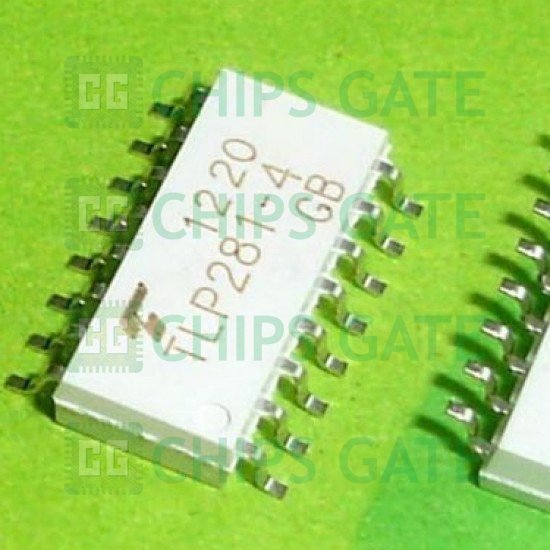 2PCS TLP281-4GB Encapsulation:SOP-16,TOSHIBA PHOTOCOUPLER GaAs IRED &