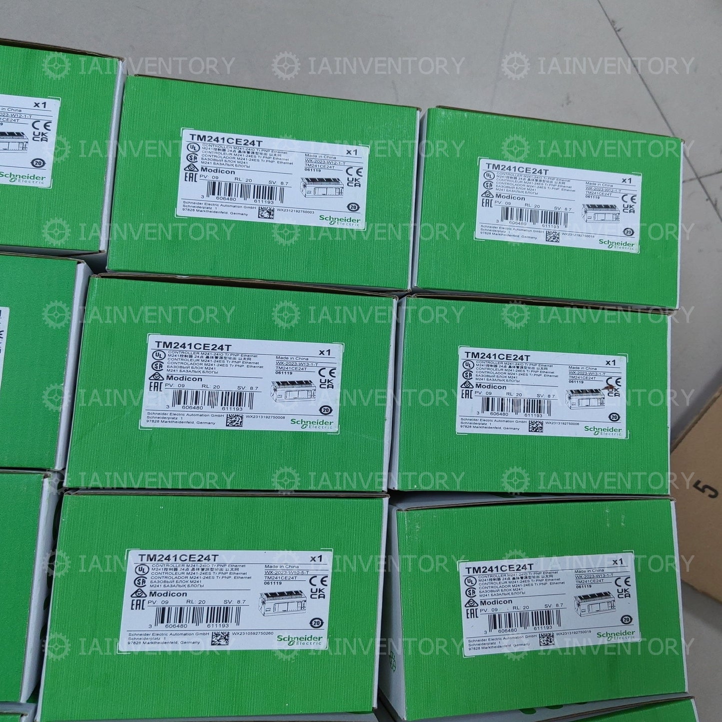 Schneider PLC programming controller TM241CE24T