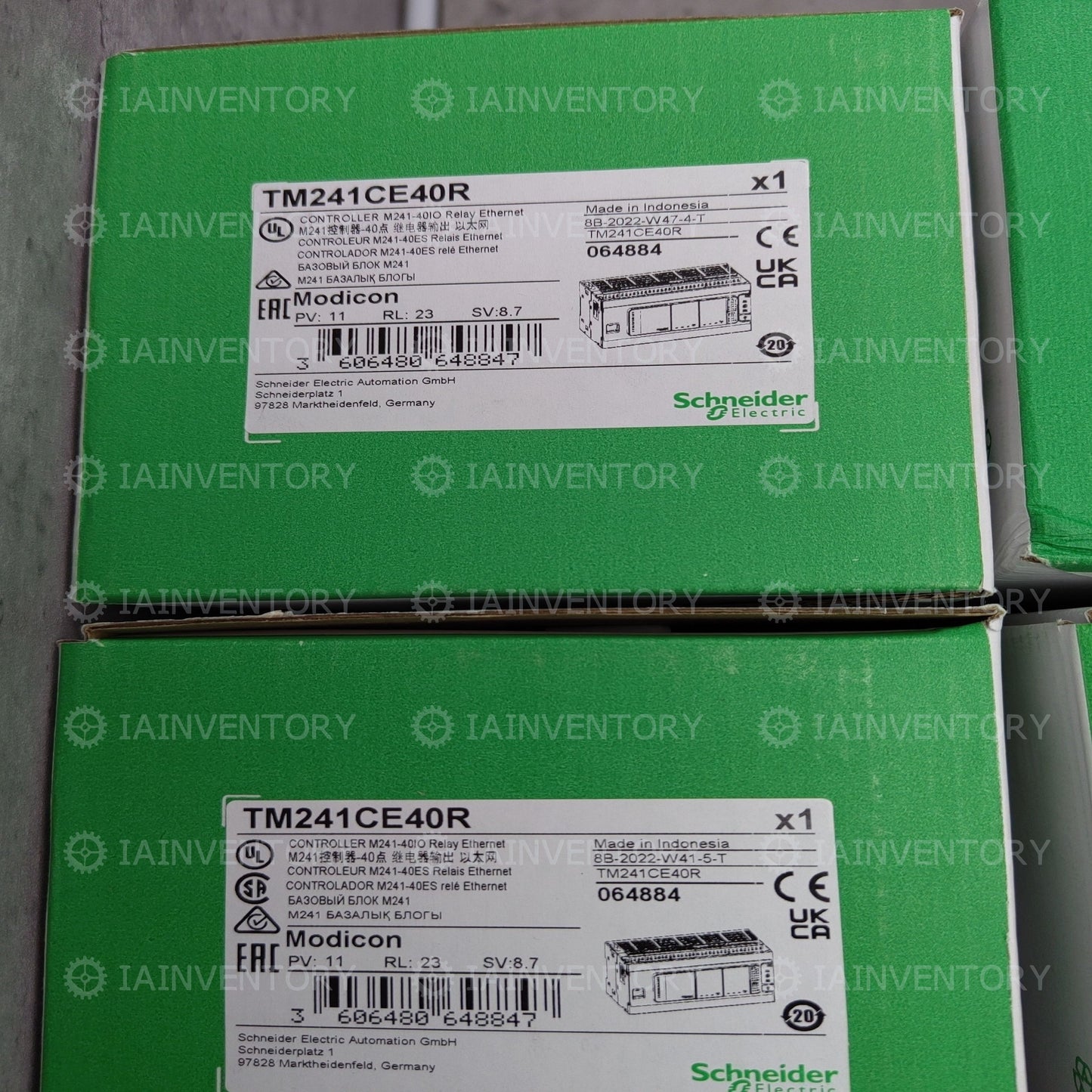 & Genuine Schneider TM241CE40R PLC Module