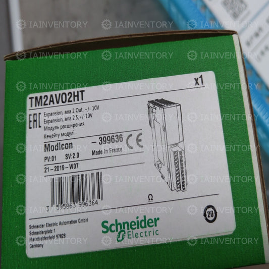 & Genuine Schneider/Modicon PLC Expansion Module TM2AVO2HT