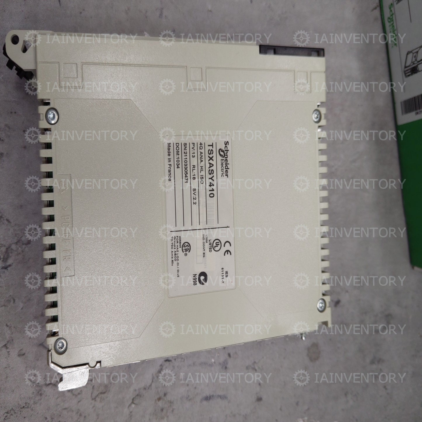 SCHNEIDER Modicon PLC Analog Output Module TSXASY410