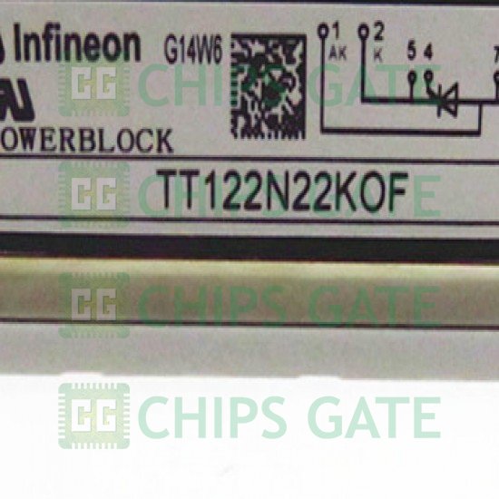 1PCS TT122N22KOF TT122N22K0F EUPEC POWER MODULE
