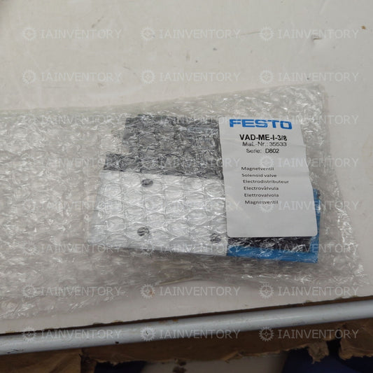 FESTO Vacuum Generator VAD-ME-I-3/8 35533