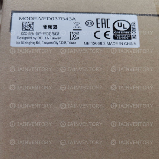 VFD-037B43A VFD037B43A Delta inverter 3.7KW / 380V