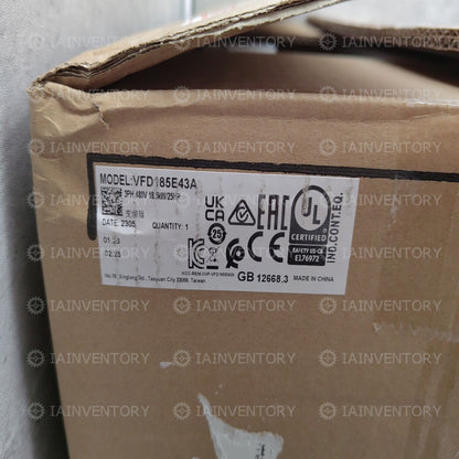 DELTA inverter VFD185E43A 380V 18.5KW
