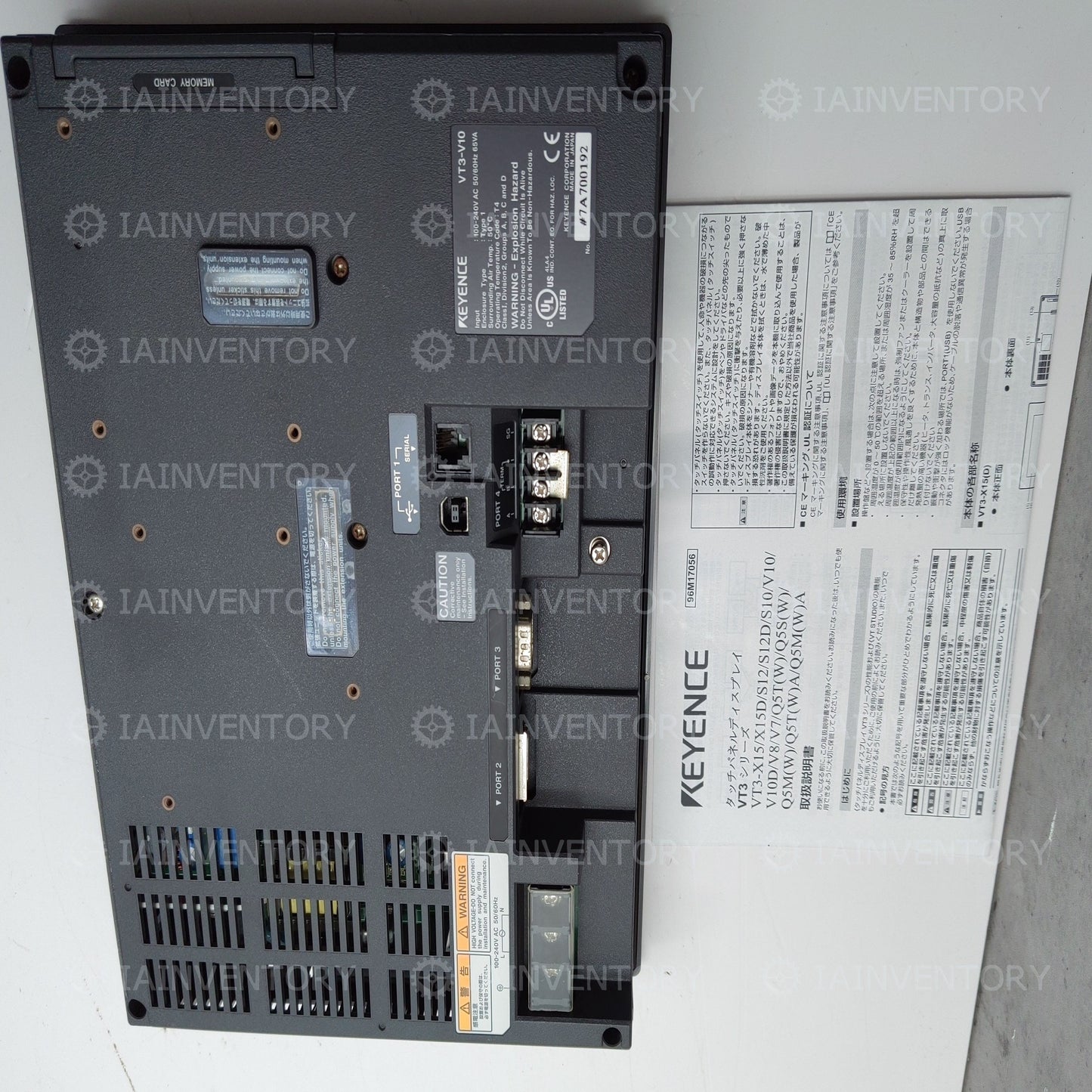 Keyence VT3-V10 Touch Panel fr