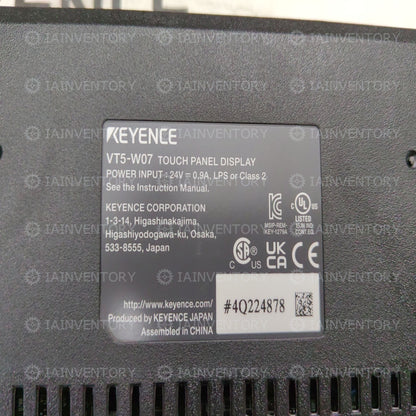 VT5-W07 KEYENCE VT5W07