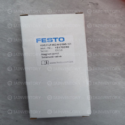 FESTO VUVE-F-LP-M52-M-G18M5-1C1 15170390 Solenoid Valve