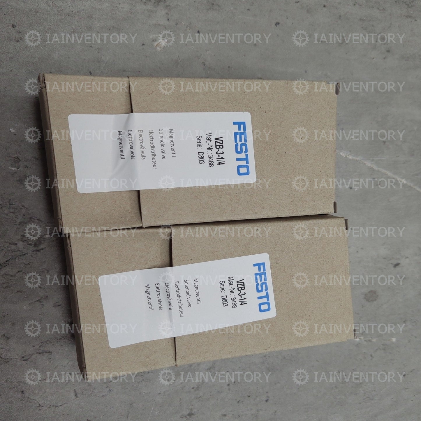 FESTO VZB-3-1/4 3488 Solenoid Valve