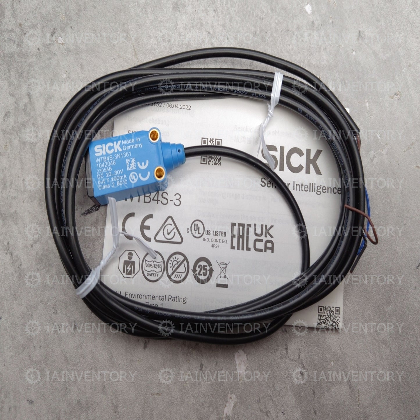 SICK WTB4S-3N1361 Photoelectric Proximity Switch Sensor 3-Wire