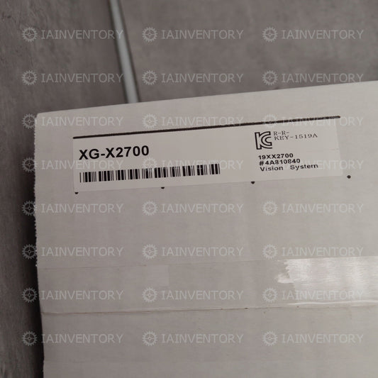 KEYENCE XG-X2700