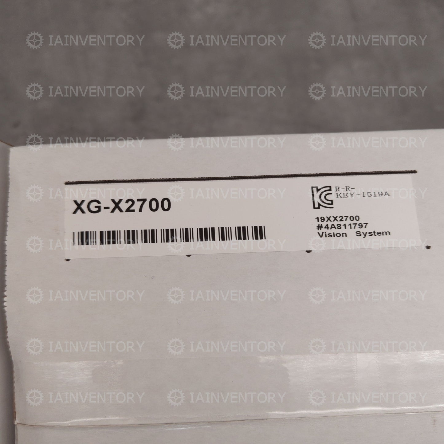 KEYENCE XG-X2700