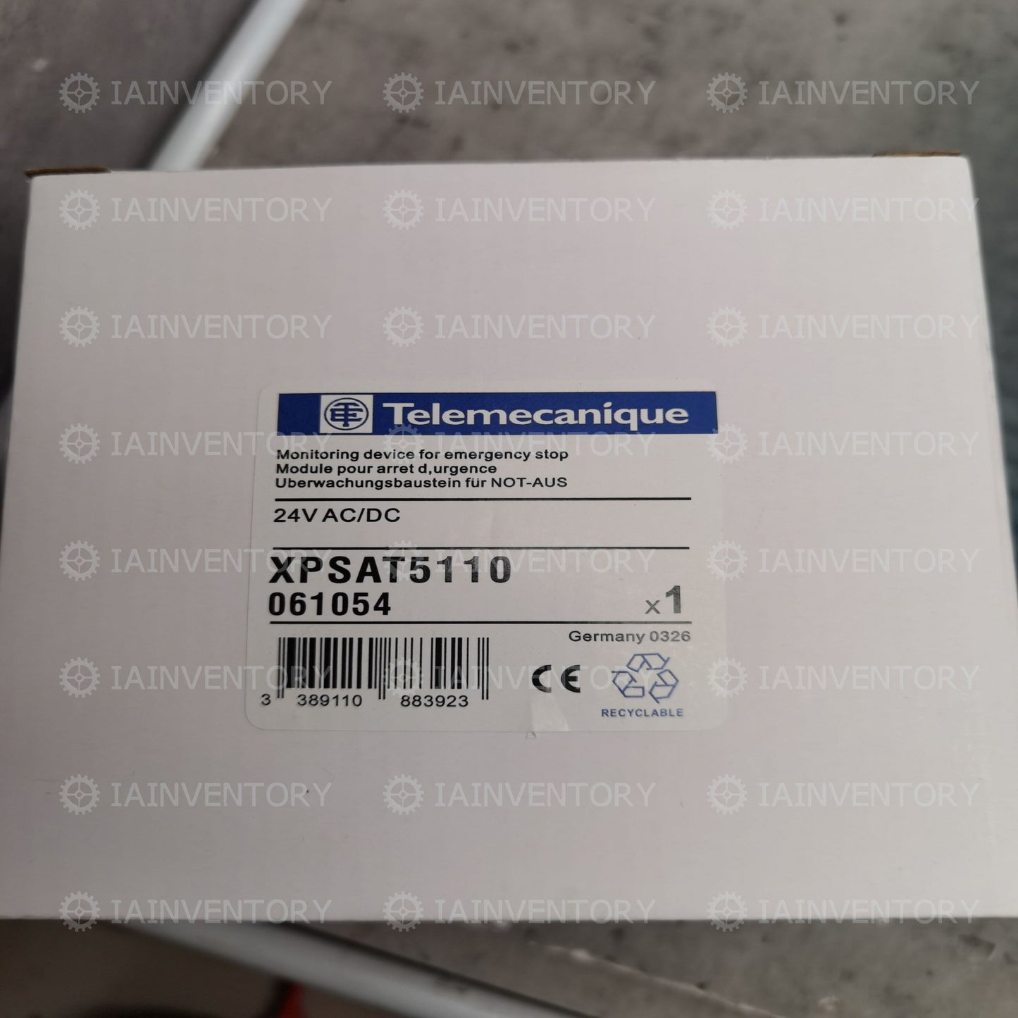 SCHNEIDER XPSAT5110 Safety Relay Dual Channel