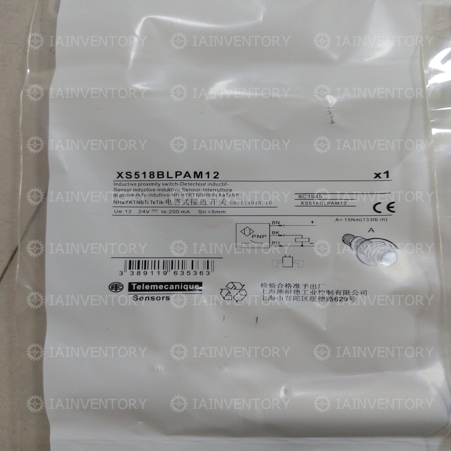 Schneider XS518BLPAM12 XS 518BLPAM12